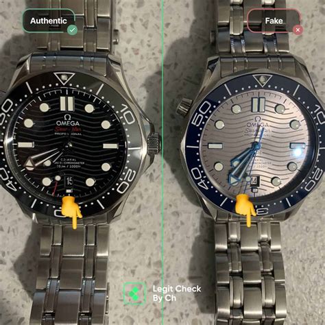 counterfeit omega seamaster|how to identify omega seamaster.